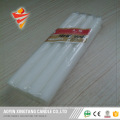 White Candles Made by Paraffin Wax